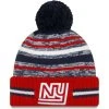 2021 New York Giants New Era Knit Hat On Field Sideline Beanie Stocking Cap