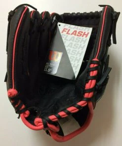 2022 Wilson Flash Infield Glove 11.5" WBW100416115 Fastpitch Left LHT Glove