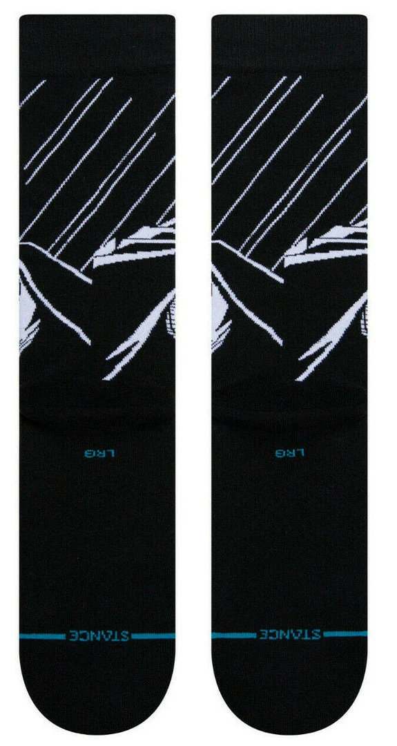 Stance X Batman DC Comics The Dark Knight Crew Socks Large Men's 9-13 3 Stance X Batman DC Comics The Dark Knight Crew Socks Large Men's 9-13