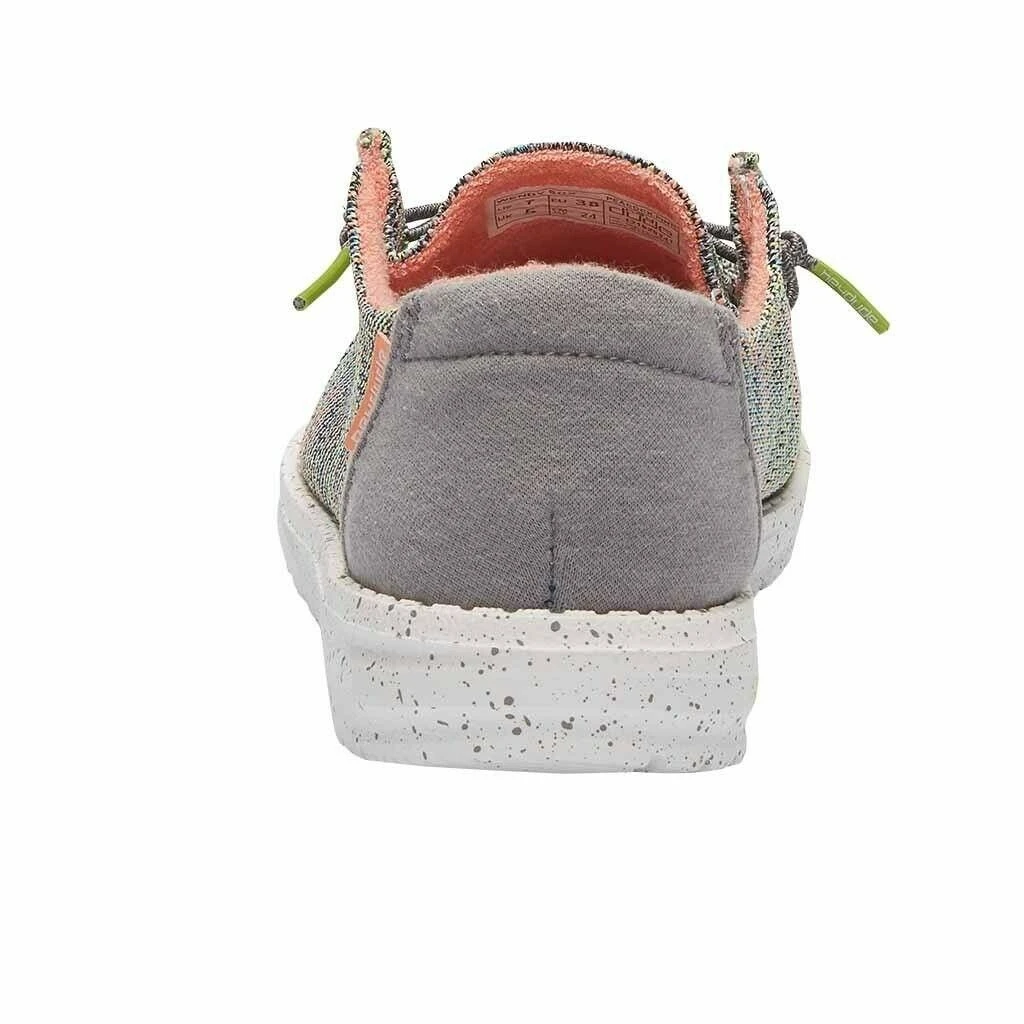 Hey Dude Wendy Youth Peacock Pink Shoes Comfortable Lightweight Slip On Casual 5 Hey Dude Wendy Youth Peacock Pink Shoes Comfortable Lightweight Slip On Casual