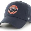 ’47 Houston Astros '47 Brand MLB Clean Up Adjustable Strapback Hat Dad Cap Retro