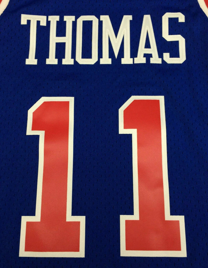 Isiah Thomas Detroit Pistons Mitchell & Ness NBA Authentic Jersey 1988-1989 4 Isiah Thomas Detroit Pistons Mitchell & Ness NBA Authentic Jersey 1988-1989
