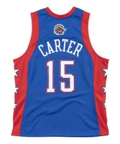 2004 NBA All-Star Game Vince Carter 2004 Mitchell & Ness Blue Authentic Jersey