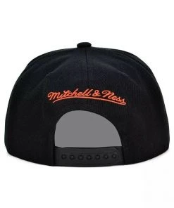 Phoenix Suns Mitchell & Ness NBA Snapback Hat Black Hardwood Classics Cap Retro