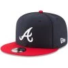 2022 Atlanta Braves A New Era 9FIFTY MLB Snapback Hat Cap Flat Brim 2Tone 950
