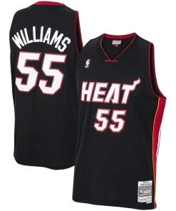 Jason Williams Miami Heat #55 Mitchell & Ness NBA Authentic 2005-2006 Jersey