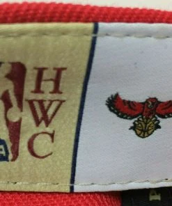 Atlanta Hawks Mitchell & Ness NBA Snapback Hat 2Tone Hardwood Classics Cap Retro