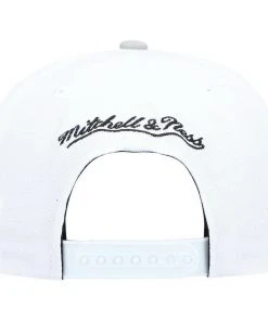 2022 Brooklyn Nets Mitchell & Ness NBA Snapback Hat Cap 2Tone Flat Brim