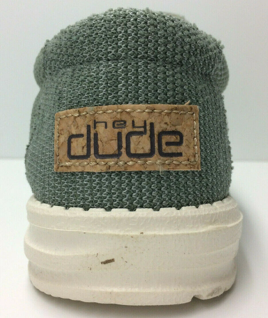 Hey Dude Wally Eden Sage Men's Shoes Comfortable Lightweight Slip On Casual Shoe 4 Hey Dude Wally Eden Sage Men's Shoes Comfortable Lightweight Slip On Casual Shoe