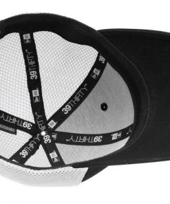 New Era 39THIRTY Mesh Back Flex Stretch Hat Blank Cap - Black, White, Navy, Red