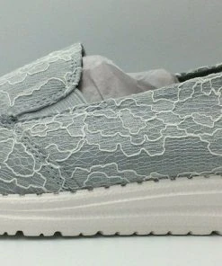 Hey Dude Wendy Lena Lace Azur Women's Lightweight SlipOn Casual Shoe Comfortable Hey Dude Shoes 8 Hey Dude Wendy Lena Lace Azur Women's Lightweight SlipOn Casual Shoe Comfortable Hey Dude Shoes