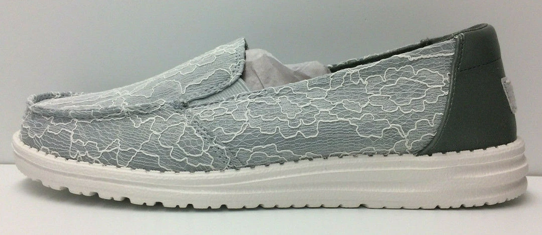 Hey Dude Wendy Lena Lace Azur Women's Lightweight SlipOn Casual Shoe Comfortable Hey Dude Shoes 3 Hey Dude Wendy Lena Lace Azur Women's Lightweight SlipOn Casual Shoe Comfortable Hey Dude Shoes