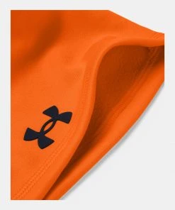 Under Armour Men's UA Fleece Storm Beanie Stocking Cap Blaze Orange Hunting Hat 5 Under Armour Men's UA Fleece Storm Beanie Stocking Cap Blaze Orange Hunting Hat