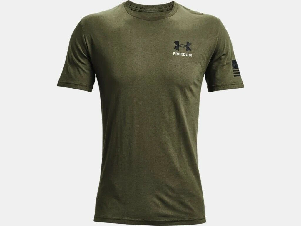 Under Armour Mens UA New Freedom Banner T Short Sleeve Graphic T-Shirt SS Tee 22 Under Armour Mens UA New Freedom Banner T Short Sleeve Graphic T-Shirt SS Tee