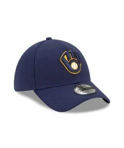 2022 Milwaukee Brewers New Era MLB 39THIRTY Team Classic Stretch Flex Cap Hat