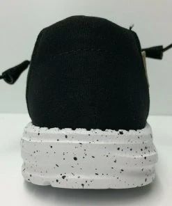 Hey Dude Wendy Classic Black Odyssey Women's Lightweight Shoes Slip On Casual Hey Dude Shoes