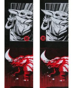 Stance, Star Wars Stance Star Wars The Mandalorian Manga Mudhorn Grogu Baby Yoda Socks L Mens 9-13