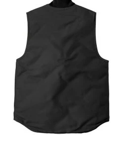 Carhartt Men's Duck Vest Artic-Quilt Lined V01 Water Repellent Zippered