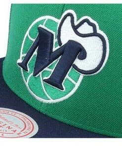 Dallas Mavericks Mitchell & Ness NBA Snapback Hat Hardwood Classic Cap Retro
