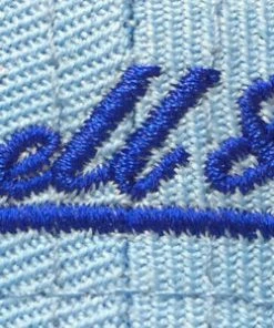 Los Angeles Lakers LA Mitchell & Ness NBA Hardwood Classic Snapback Hat 2Tone