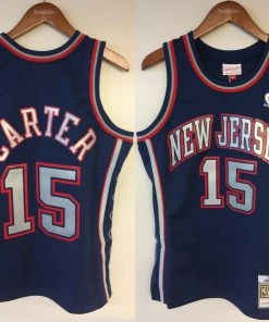 Vince Carter New Jersey Nets Mitchell & Ness NBA Authentic 2006-2007 Jersey HWC