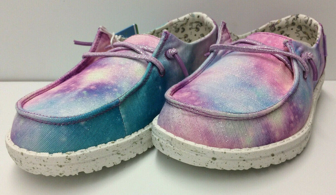 Hey Dude Wendy Youth Unicorn Dreamer Lightweight Slip On Casual Shoes Comfort Hey Dude Shoes 2 Hey Dude Wendy Youth Unicorn Dreamer Lightweight Slip On Casual Shoes Comfort Hey Dude Shoes