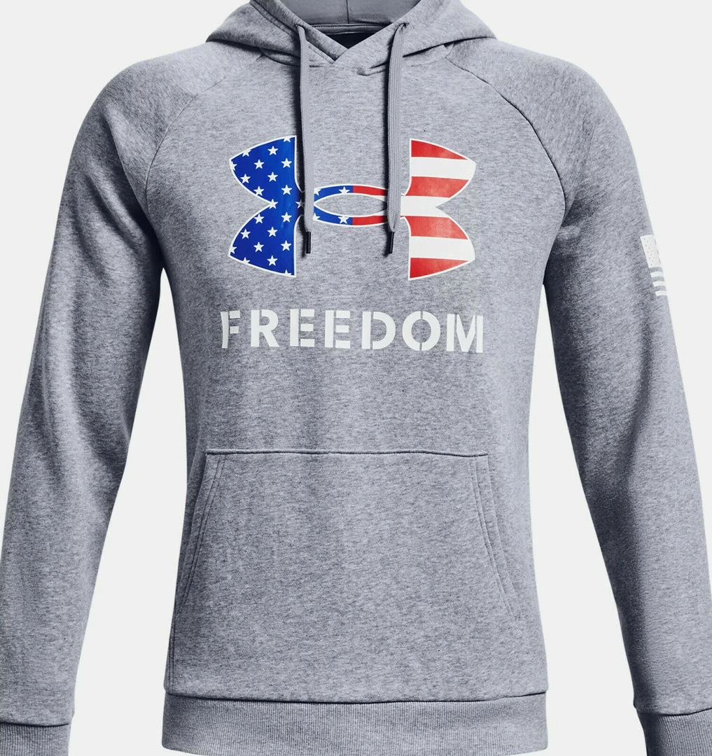 Under Armour Men's UA New Freedom Fleece Big Logo Hoodie Hooded Sweatshirt 5 Under Armour Men's UA New Freedom Fleece Big Logo Hoodie Hooded Sweatshirt