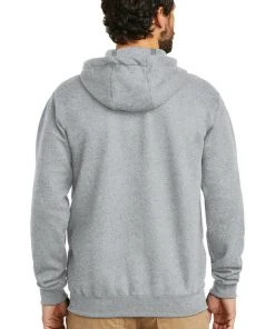 Carhartt Men's Midweight Hooded Sweatshirt Zip Front Long Sleeve Workwear Hoodie 31 Carhartt Men's Midweight Hooded Sweatshirt Zip Front Long Sleeve Workwear Hoodie
