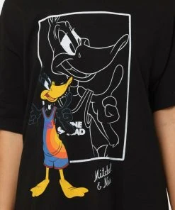 Mitchell & Ness X Space Jam 2 A New Legacy Daffy Duck Tie-Dye NBA T-Shirt 8 Mitchell & Ness X Space Jam 2 A New Legacy Daffy Duck Tie-Dye NBA T-Shirt
