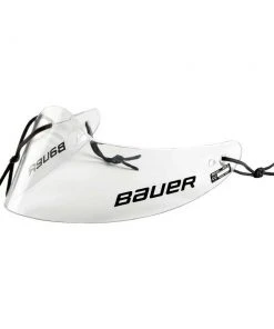 Bauer Hockey Bauer Goalie Senior GTP Clear Hockey Goalie Throat Guard Senior Neck Protector