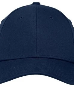 New Era 39THIRTY Flex Structured Stretch Hat Blank Cap - Black, White, Navy, Red