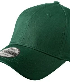 New Era 39THIRTY Flex Structured Stretch Hat Blank Cap - Black, White, Navy, Red