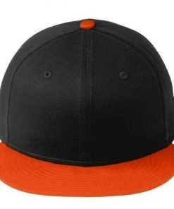 New Era 9FIFTY Flat Brim Snapback Hat Cap -Blank - White, Black, Royal, Navy 950