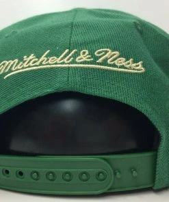 Milwaukee Bucks Mitchell & Ness NBA Snapback Hat 2Tone Flat Brim Adjustable Cap