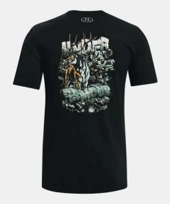 Under Armour Men's UA Aggressive Elk Short Sleeve Graphic T-Shirt SS Camo Tee