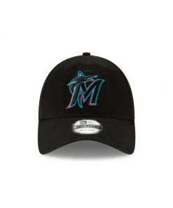 2022 Miami Marlins M New Era MLB 9TWENTY Adjustable Strapback Hat Dad Cap 920