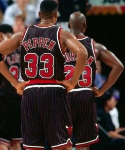 Chicago Bulls Mitchell & Ness NBA Authentic Swingman Men's Mesh Shorts Retro