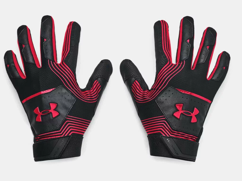 2022 Under Armour Mens UA Clean Up Baseball Softball Adult Batting Gloves 3 2022 Under Armour Mens UA Clean Up Baseball Softball Adult Batting Gloves