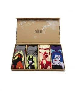 Stance X Disney Villains Box Set Scar Maleficent Jafar Ursula Crew Socks L Men's 7 Stance X Disney Villains Box Set Scar Maleficent Jafar Ursula Crew Socks L Men's