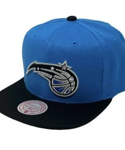 2022 Orlando Magic Mitchell & Ness NBA Snapback Hat Flat Brim Adjustable Cap
