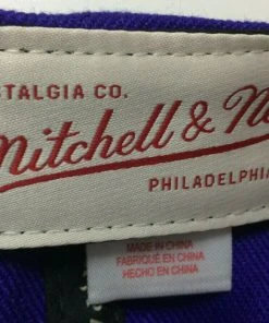 Los Angeles Lakers LA Mitchell & Ness NBA Snapback Hat 2Tone Adjustable Cap Flat