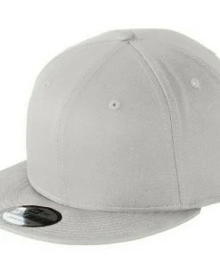 New Era 9FIFTY Flat Brim Snapback Hat Cap -Blank - White, Black, Royal, Navy 950