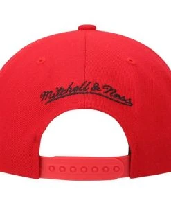 2022 Houston Rockets Mitchell & Ness NBA Snapback Hat 2Tone Adjustable Cap Flat