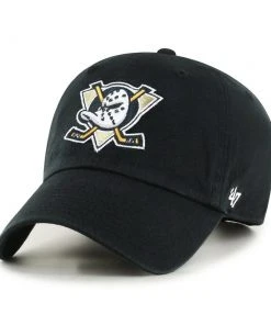 ’47 Anaheim Mighty Ducks '47 Brand NHL Clean Up Adjustable Strapback Hat Dad Cap