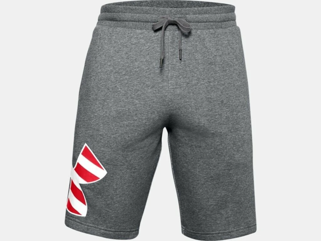 Under Armour Men's UA Freedom Rival Big Flag Logo Casual Workout Fitness Shorts 10 Under Armour Men's UA Freedom Rival Big Flag Logo Casual Workout Fitness Shorts