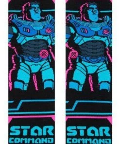 Stance Buzz Lightyear Star Command Socks Large Men's 9-13 Disney Pixar Toy Story