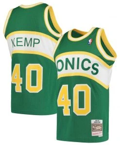 Shawn Kemp Seattle SuperSonics Mitchell & Ness Authentic 1994-95 Jersey Sonics NBA