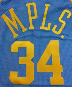 Shaquille O'Neal Los Angeles Lakers MPLS Mitchell & Ness Authentic Jersey Shaq NBA 17 Shaquille O'Neal Los Angeles Lakers MPLS Mitchell & Ness Authentic Jersey Shaq NBA