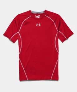 Under Armour Mens UA Sonic Heatgear Short Sleeve Compression T-Shirt Workout Tee