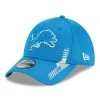 2021 Detroit Lions New Era 39THIRTY NFL Home Sideline On Field Stretch Hat Cap